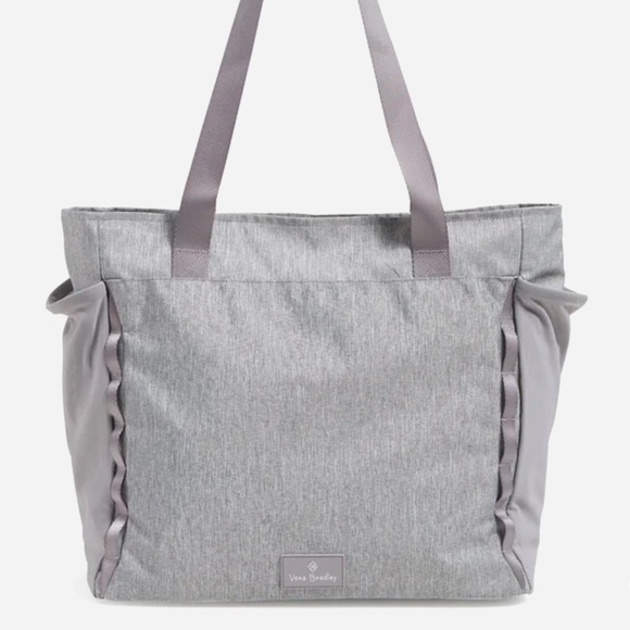 Vera Bradley Handbags - NWT Vera Bradley Sport Tote Heather Grey